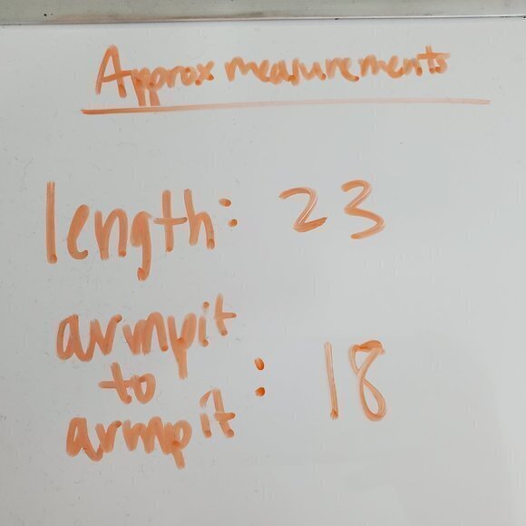 Love J Top S Stripe White Blue Ruffle Button Up Sl - Picture 10 of 10